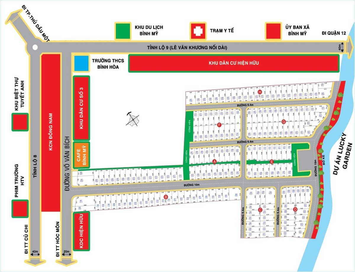 Dự án Bình Mỹ Riverside Võ Văn Bích Củ Chi