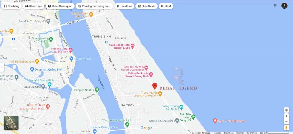 Regal Legend 2 Vị trí Dự án Regal Legend Quảng Bình