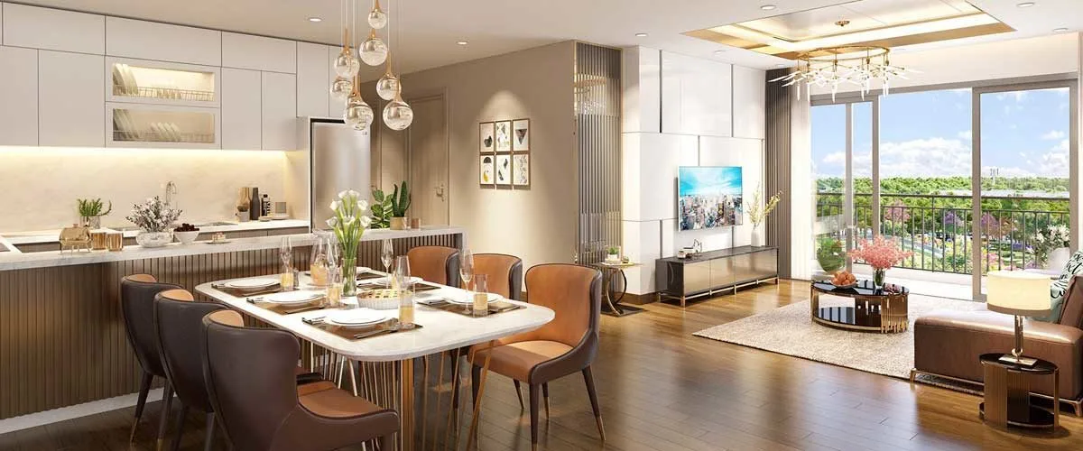 STOWN GATEWAY BÌNH DƯƠNG 14 Bàn ăn Căn hộ Stown GateWay Bình Dương