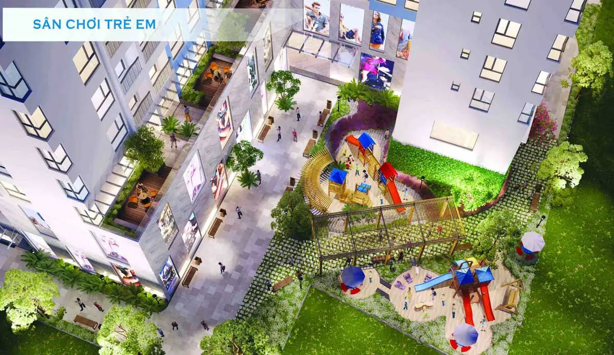 VENTOSA LUXURY QUẬN 5 6 Sân chơi trẻ em Dự án Ventosa Luxury Tân Thành Quận 5
