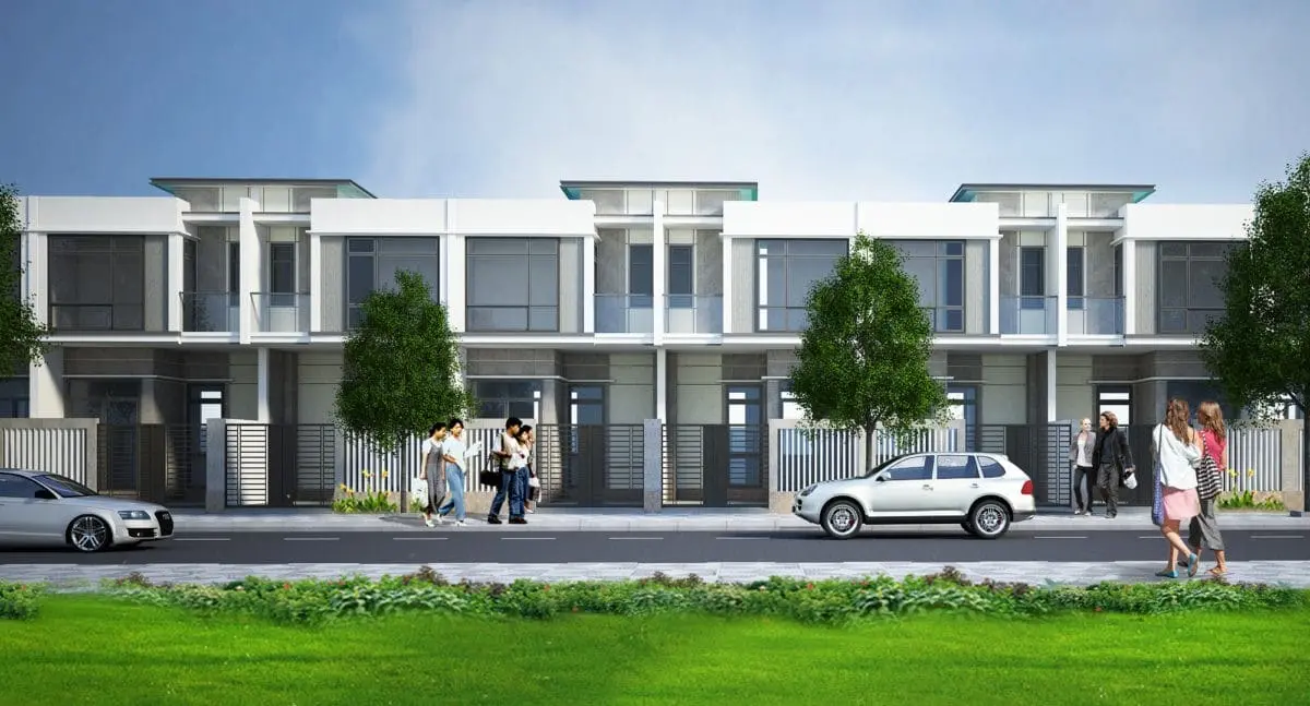 SOUTH RIVERSIDE NHÀ BÈ 15 phoi canh nha pho du an south riverside 3