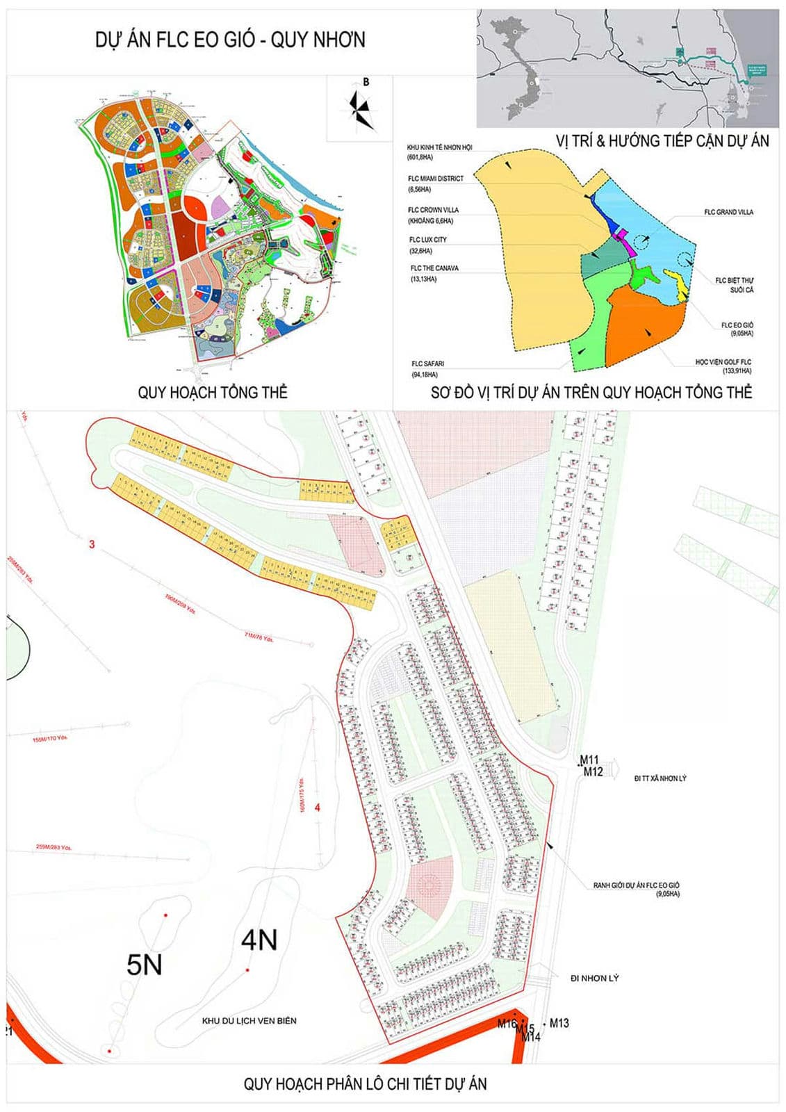Mặt bẳng tổng thể FLC Eo Gió Sun Bay