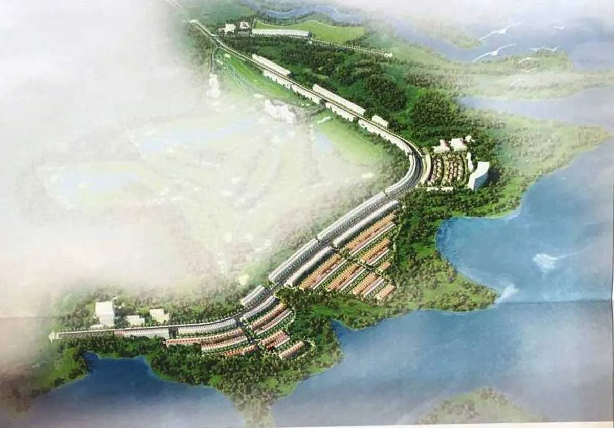 FLC ĐĂK LĂK 2 Phối cảnh khu sân golf hồ Ea Kao và khu biệt thự hồ Ea Kao