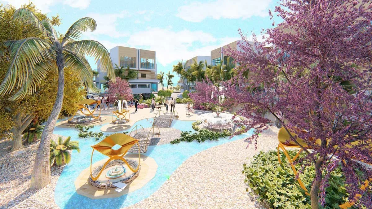 OCEAN GATE BÌNH CHÂU 8 Công viên Khu đô thị Ocean Gate Bình Châu