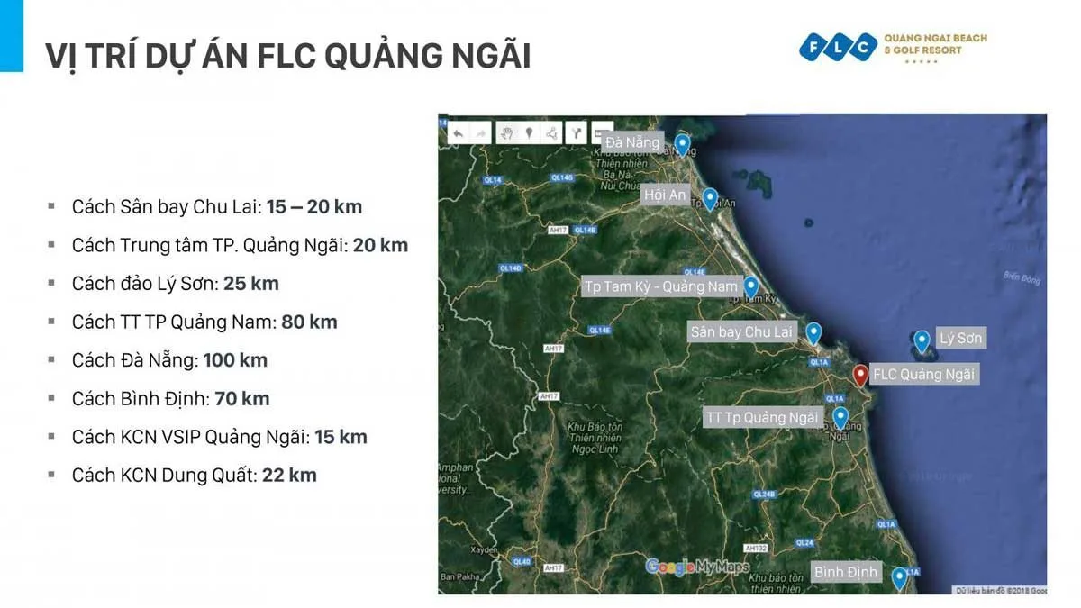 FLC QUẢNG NGÃI BEACH & GOLF 6 Tiện ích kết nối khu vực Dự án FLC Quảng Ngãi Beach & Golf Resort