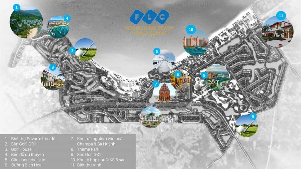 FLC QUẢNG NGÃI BEACH & GOLF 4 Tiện ích nội khu của Dự án FLC Quảng Ngãi Beach & Golf Resort