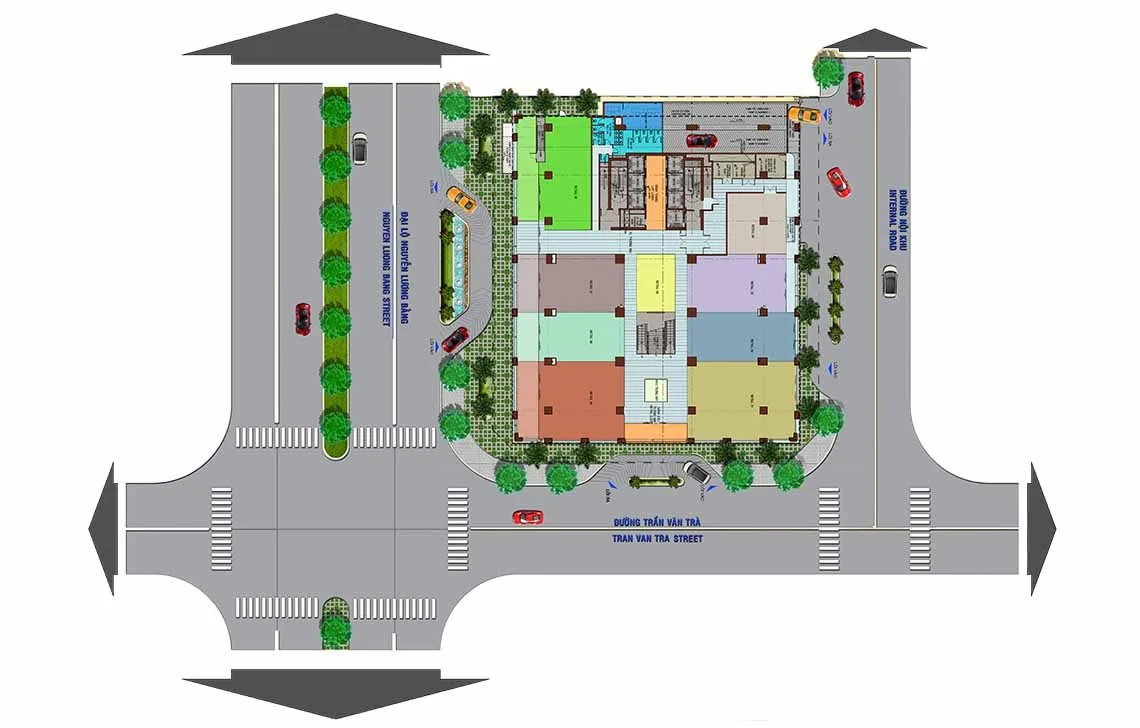 OFFICETEL GOLDEN KING PHÚ MỸ HƯNG QUẬN 7 4 mat bang tong the du an golden king