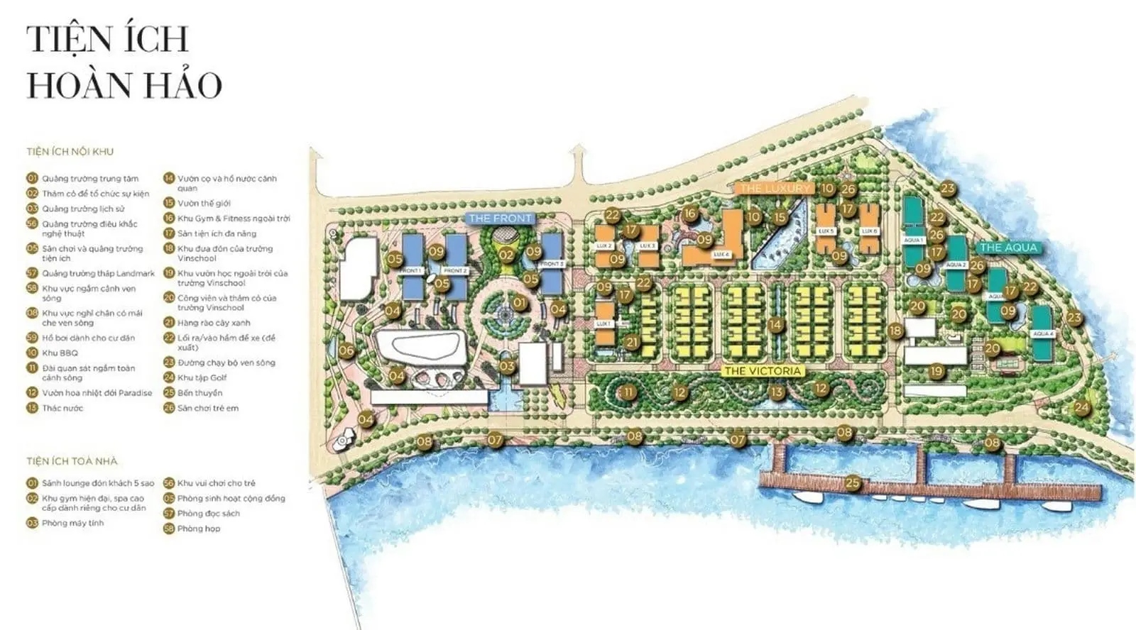 Tiện ích Dự án The Centennial Bason Tôn Đức Thắng Tiện ích Dự án The Centennial Bason Tôn Đức Thắng