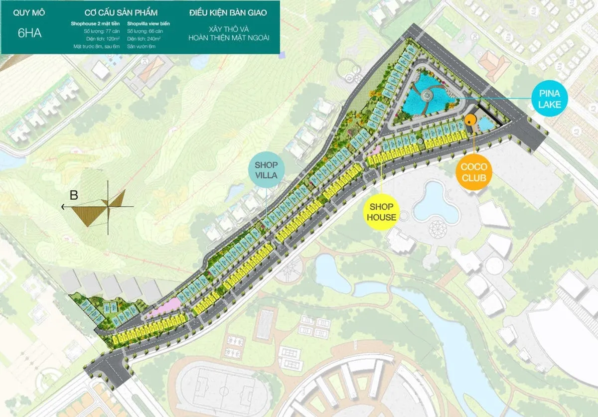 FLC MIAMI DISTRICT QUY NHƠN 10 Mặt bằng phân lô Dự án FLC Miami District Quy Nhơn