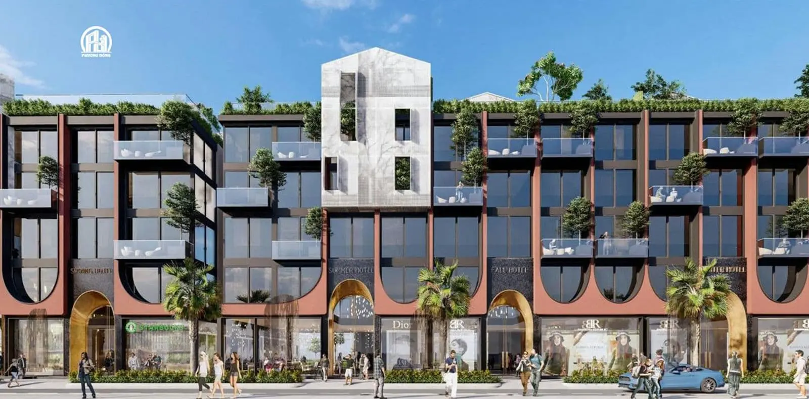 Khu đô thị Phương Đông Vân Đồn Nha pho Du an Khu do thi Phuong Dong Van Don - Khu đô thị Phương Đông Vân Đồn