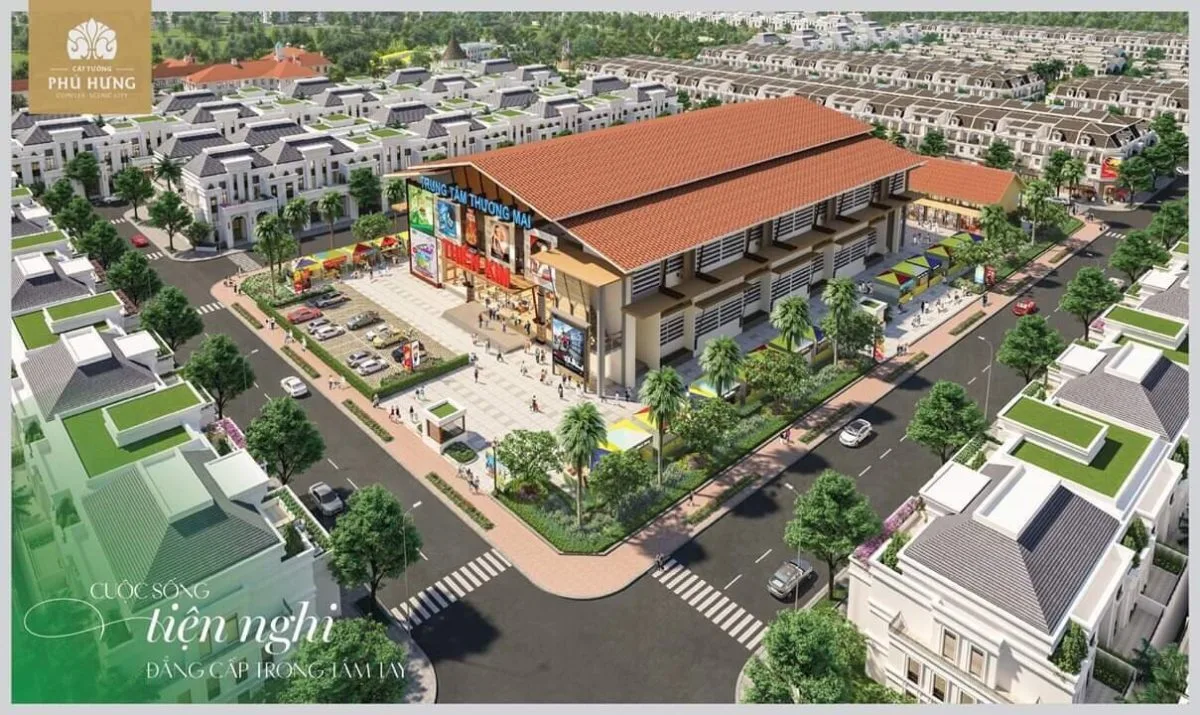 CÁT TƯỜNG PHÚ HƯNG 7 khu trung tam thuong mai du an cat tuong phu hung