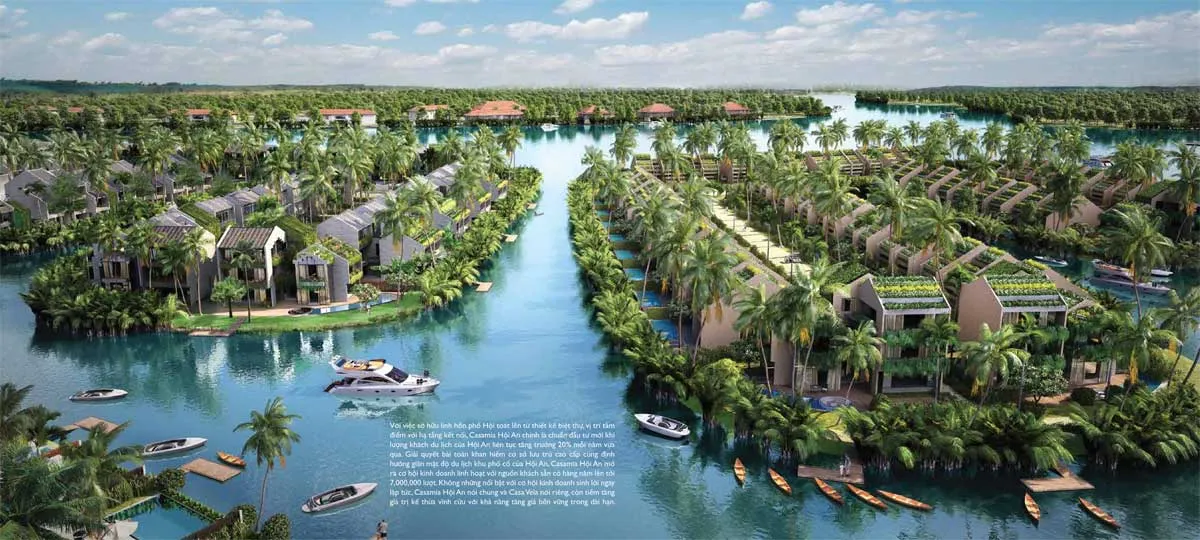 Casamia Hội An 4 Tiện ích bên Sông tại Dự án Casamia Hội An