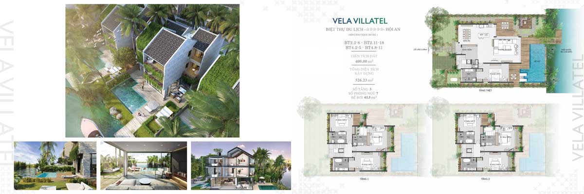 Biệt thự Vela Villatel Casamia Hội An