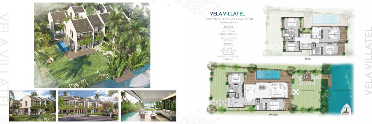 Biệt thự Vela Villatel Casamia Hội An