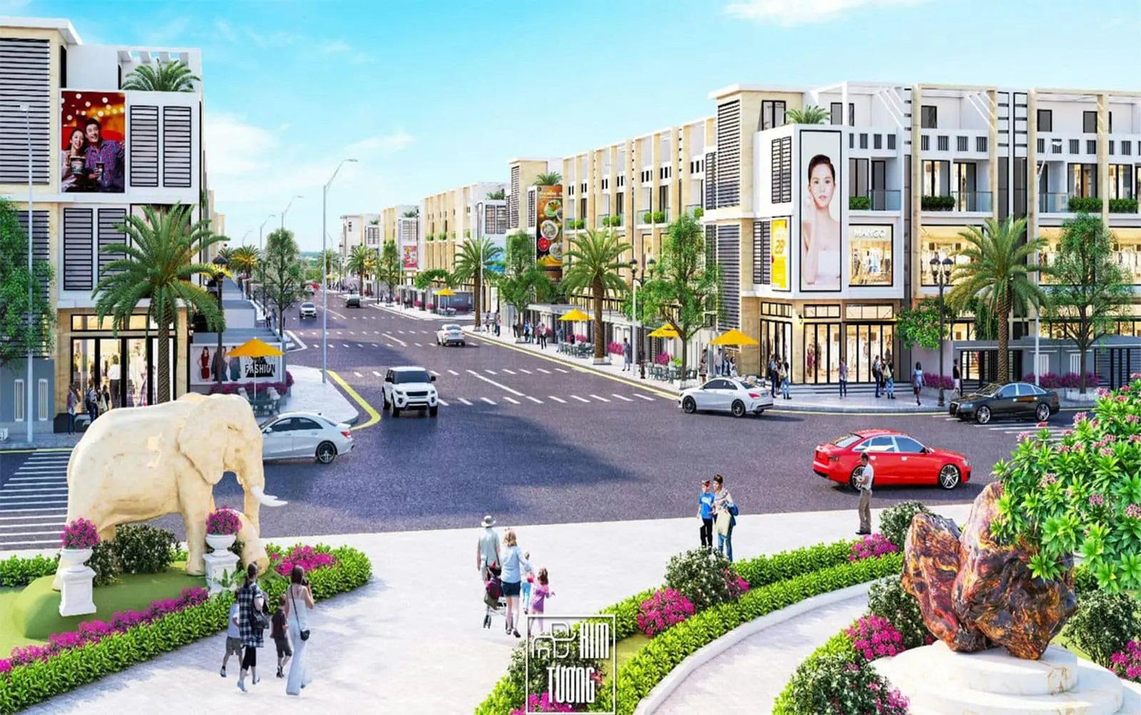 KHU ĐÔ THỊ NGŨ TƯỢNG KHẢI HOÀN 14 Phố thương mại Kim Tượng