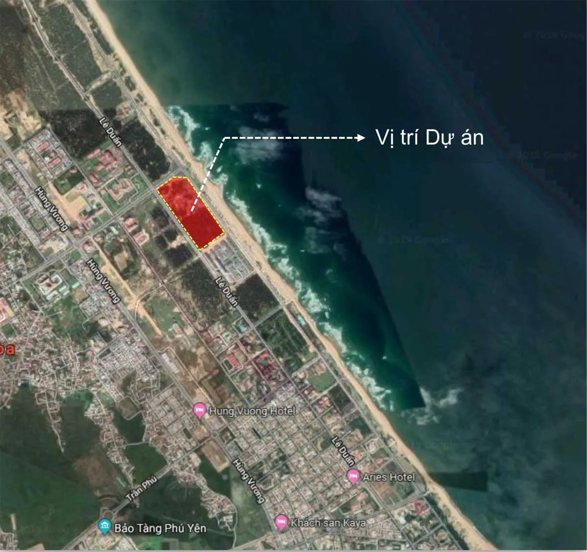 THERA PREMIUM TUY HÒA PHÚ YÊN 5 Vị trí Dự án Thera Premium Tuy Hòa Phú Yên