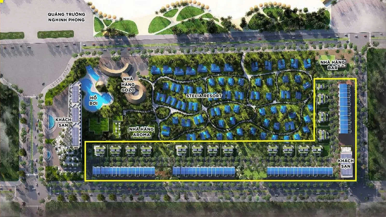 THERA PREMIUM TUY HÒA PHÚ YÊN 8 Mặt bằng Tổng thể Dự án Thera Premium Tuy Hòa Phú Yên