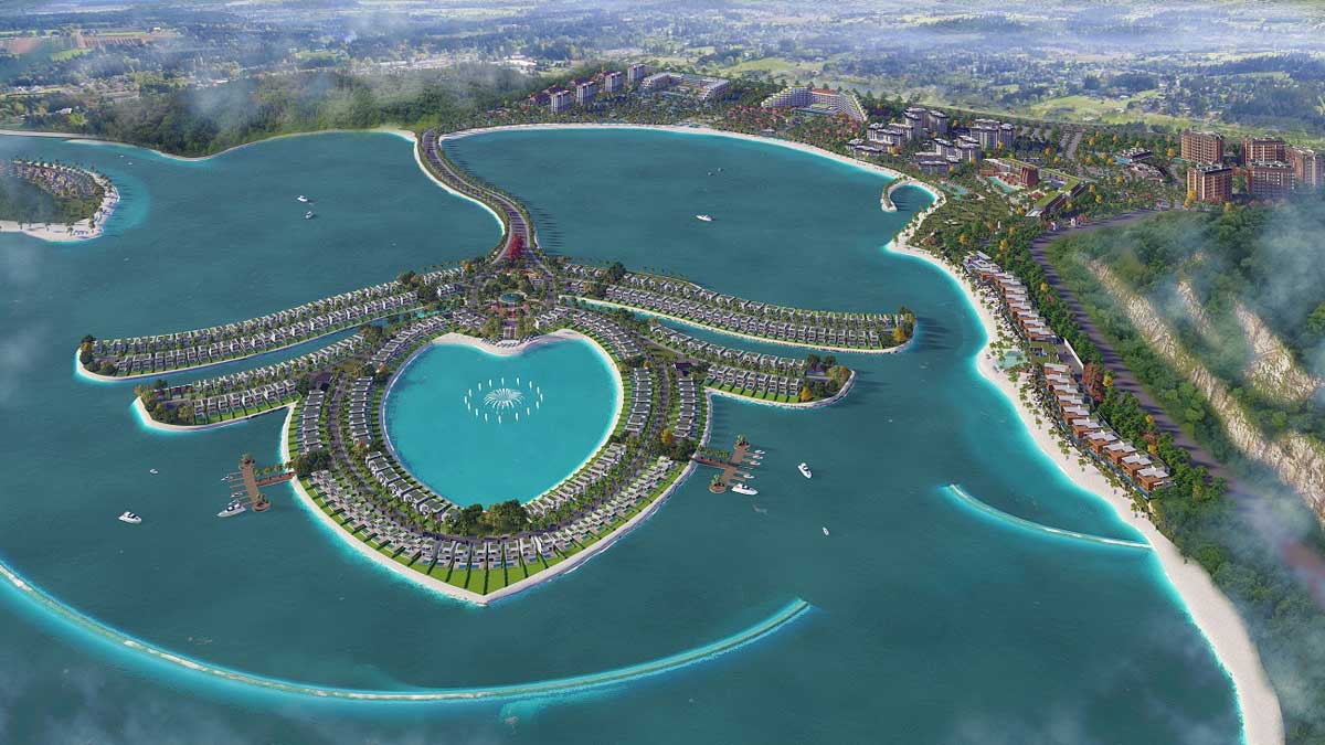 Dự án Selavia Bay Phú Quốc được thiết kế hình Hoa Sen