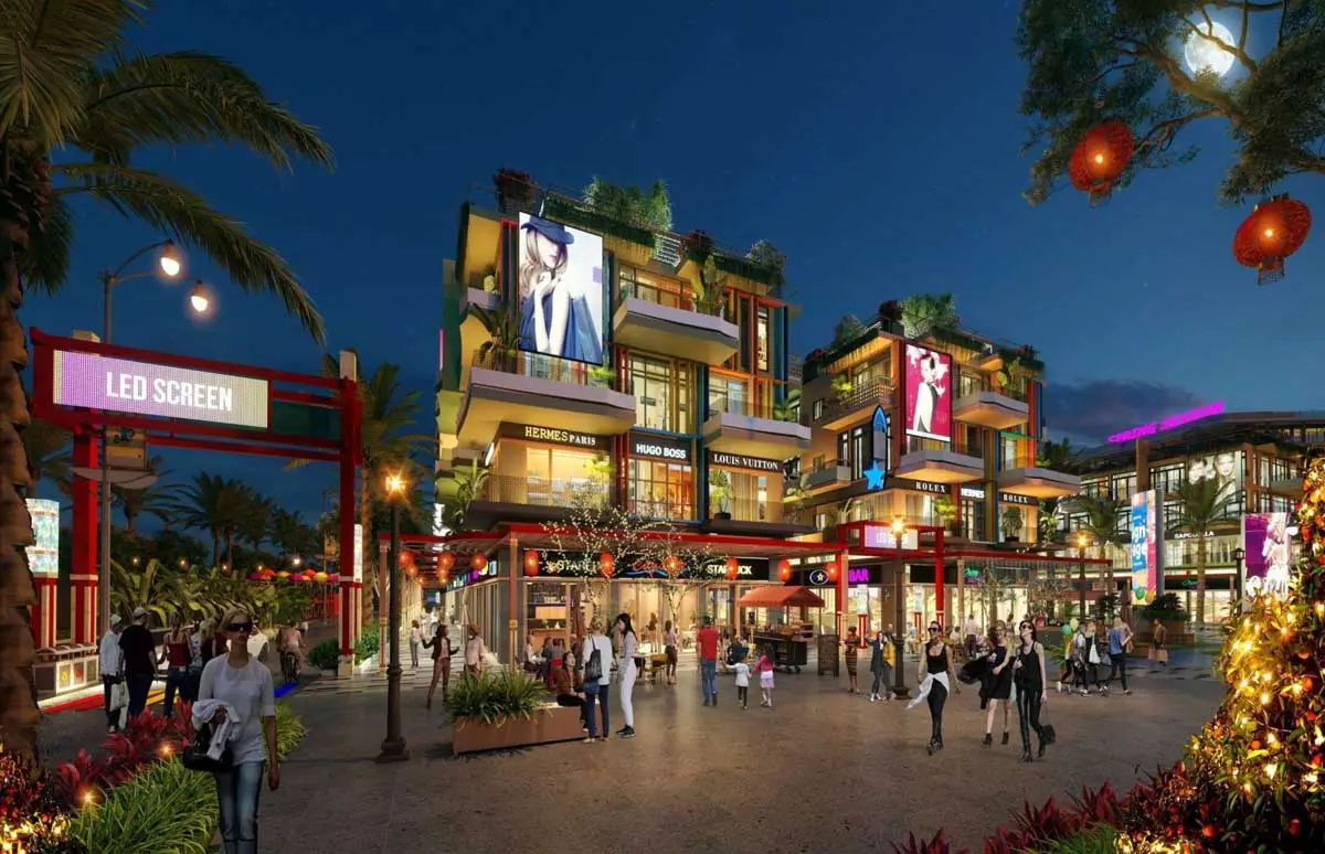 SELAVIA PHÚ QUỐC 14 Phối cảnh Khu Shophouse Selavia Phú Quốc