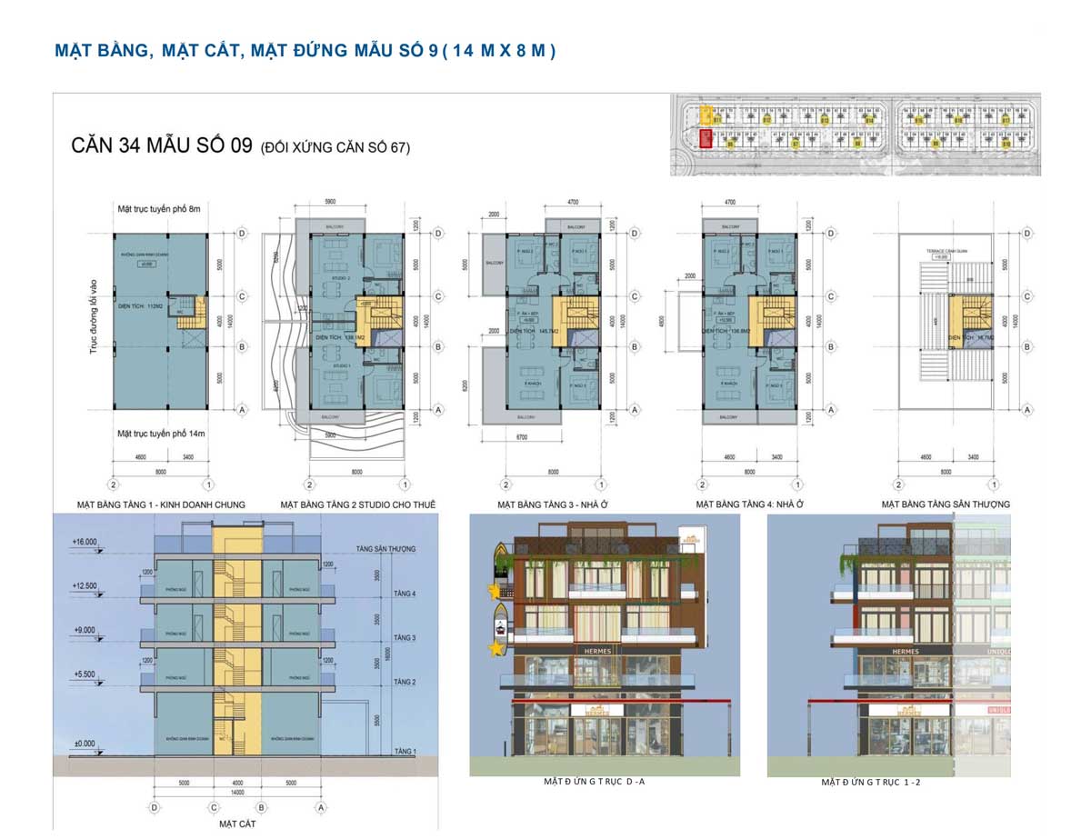 Thiet ke can 34 Shophouse Selavia Phu Quoc - SELAVIA PHÚ QUỐC