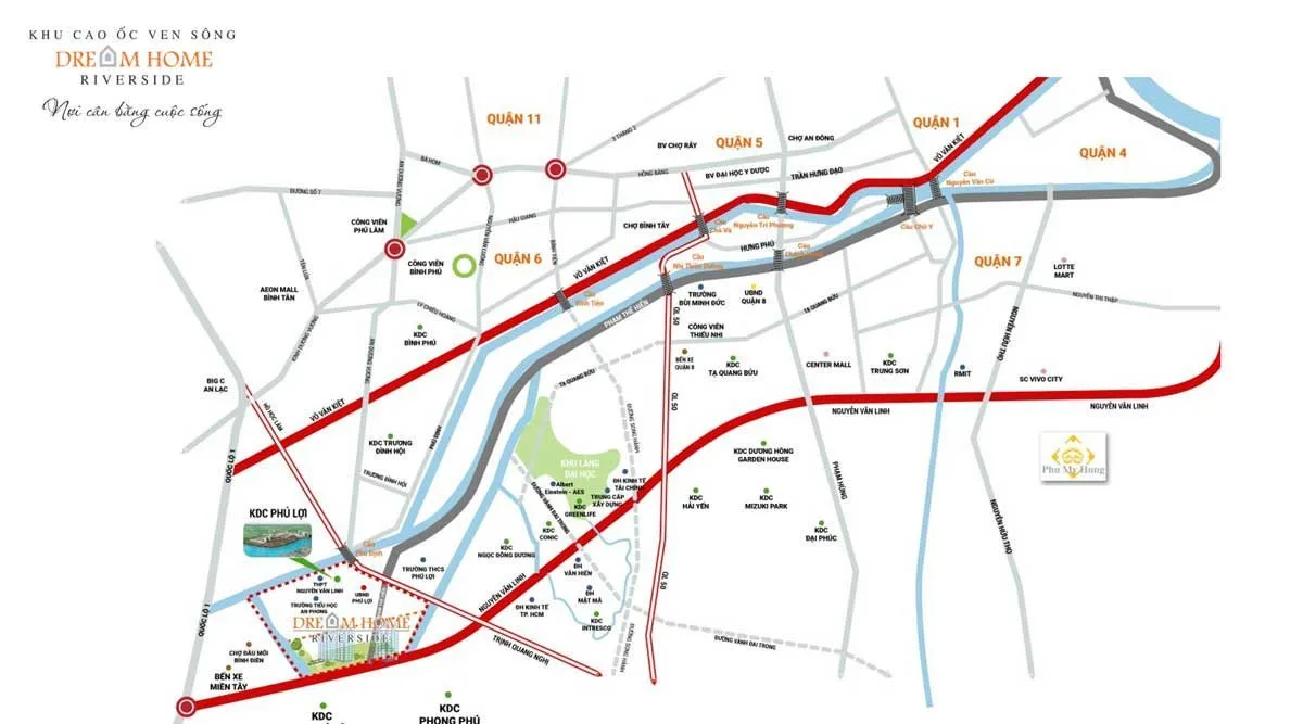 DIAMOND CENTER – DREAMHOME RIVERSIDE 5 vi-tri-du-an-dream-home-riverside