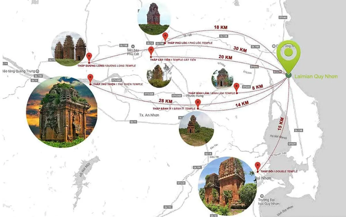 LAIMIAN QUY NHƠN 7 Vị trí Dự án Khu đô thị Laimian Quy Nhơn