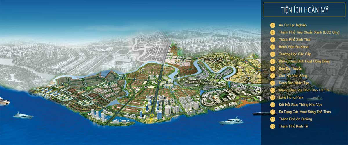 Hệ thống tiện ích nội khu Dự án Long Hưng City