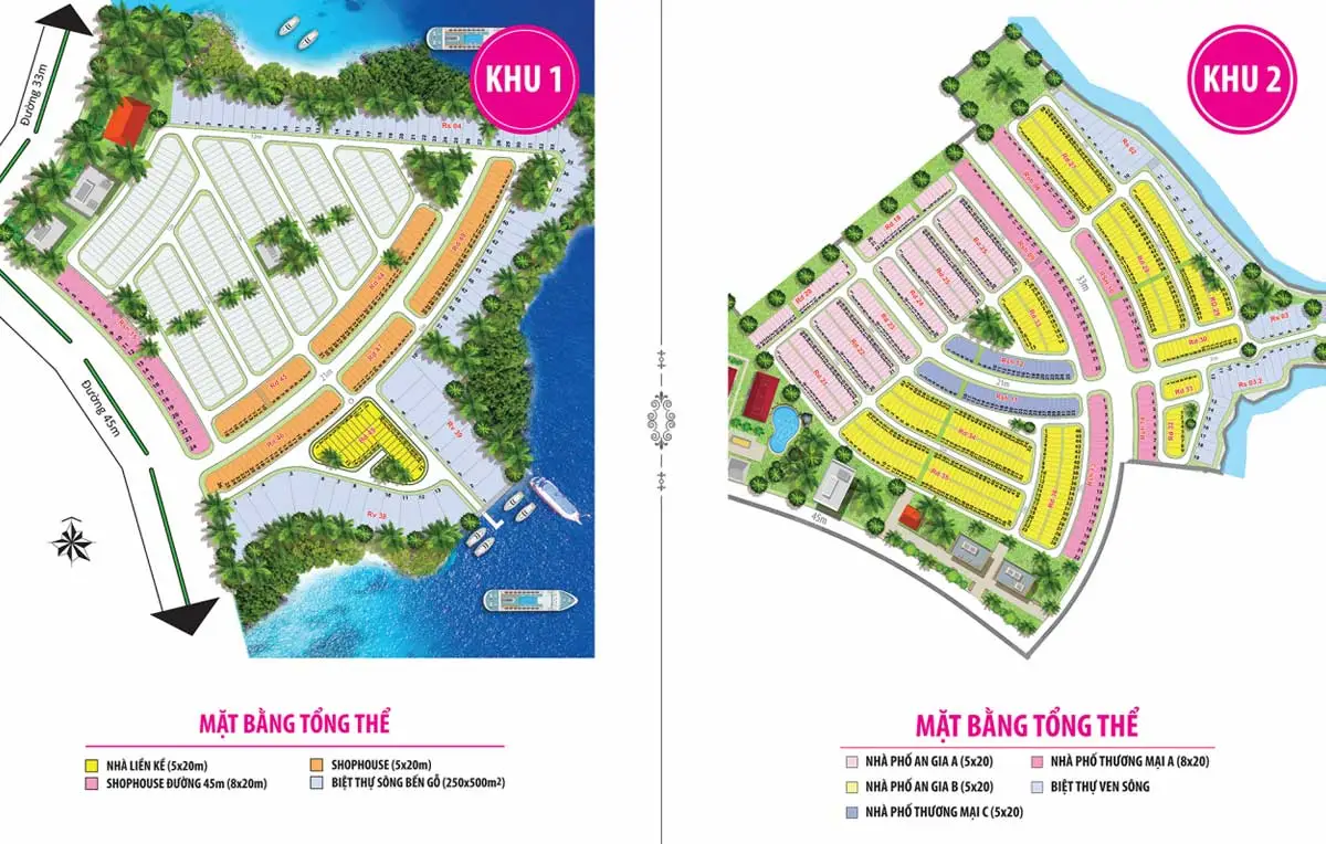 Long Hưng City 9 Phân khu 1 - 2 Khu đô thị Long Hưng City Biên Hòa Đồng Nai