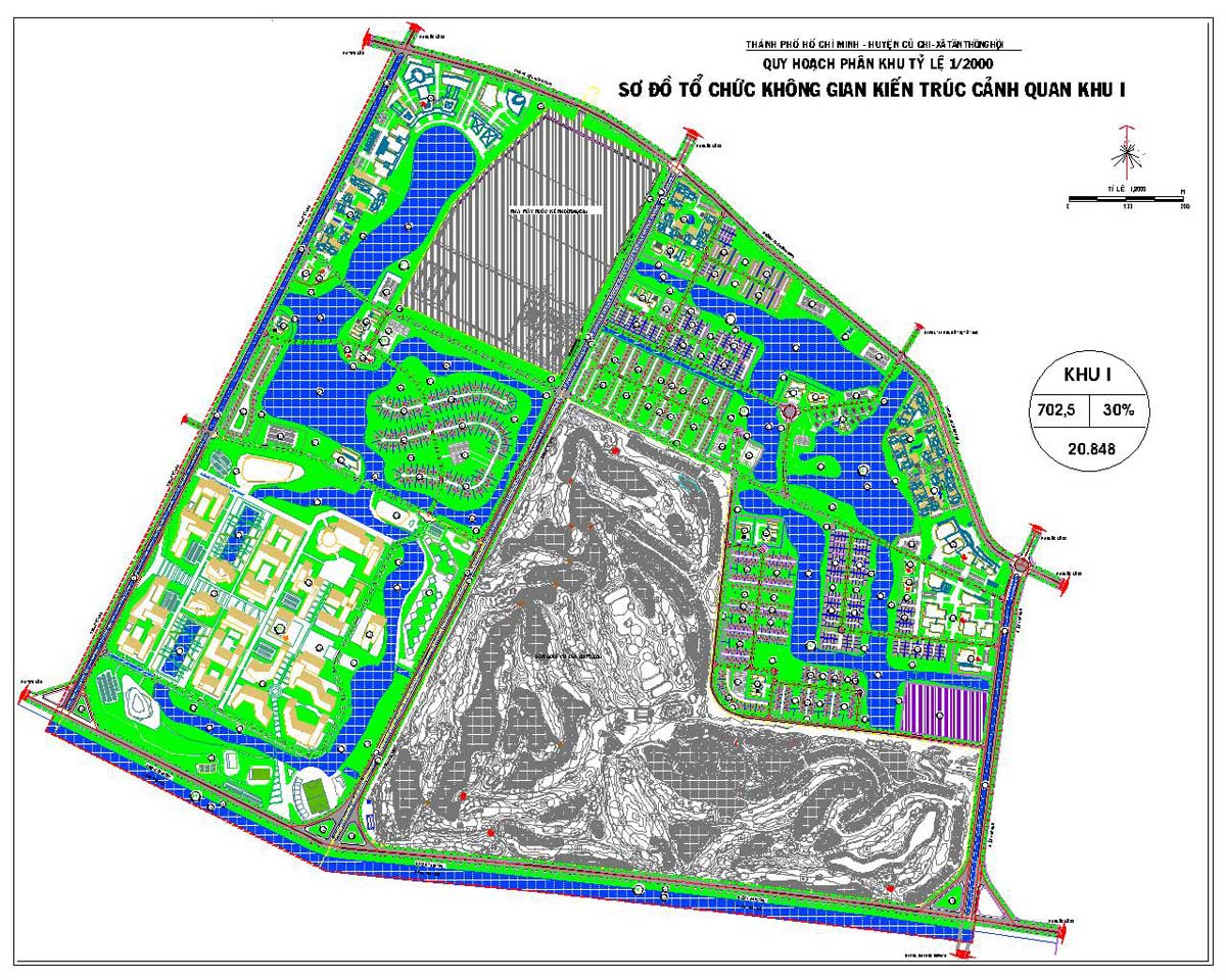 Phân khu chức năng số I Dự án Khu đô thị Vinhomes Hóc Môn