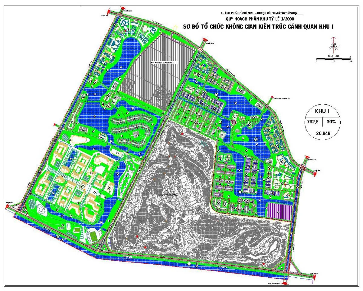 VINHOMES HÓC MÔN 12 Phân khu chức năng số I Dự án Khu đô thị Vinhomes Hóc Môn