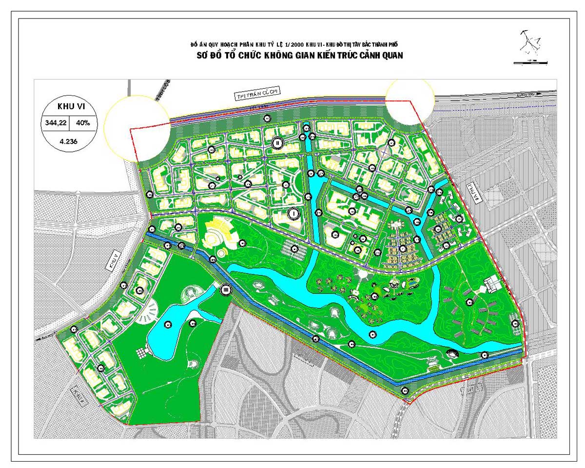 Phân khu chức năng số VI Dự án Khu đô thị Vinhomes Hóc Môn