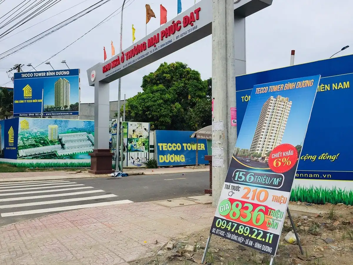 TECCO TOWER BÌNH DƯƠNG 4 Hình ảnh Khu Căn hộ Tecco Tower Bình Dương