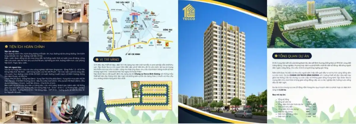 TECCO TOWER BÌNH DƯƠNG 12 Dự án Căn hộ Chung cư Tecco Tower Bình Dương