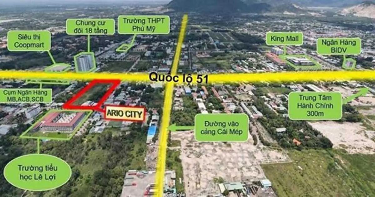 Ario City 3 Vị trí Dự án Ario City