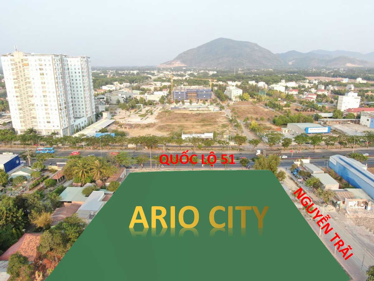 Hinh anh thuc te du an dat nen Ario City - Ario City