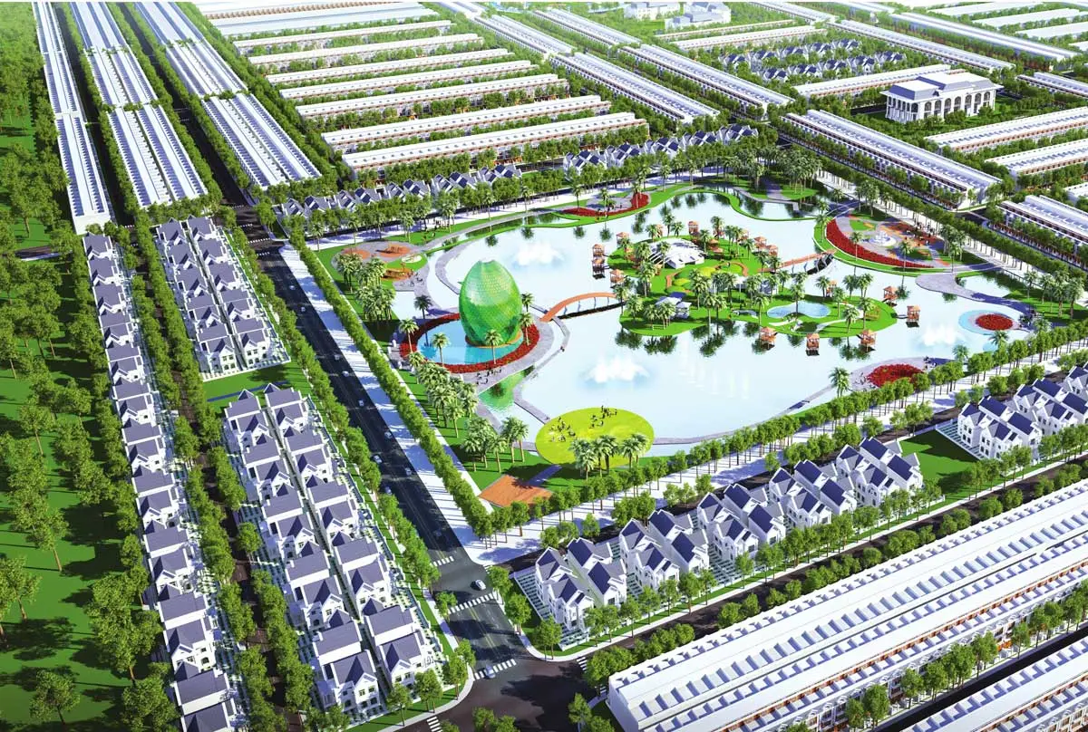 HAPPY HOME CÀ MAU 5 Hồ nước trung tâm 12ha tại Dự án Khu đô thị Happy Home Cà Mau