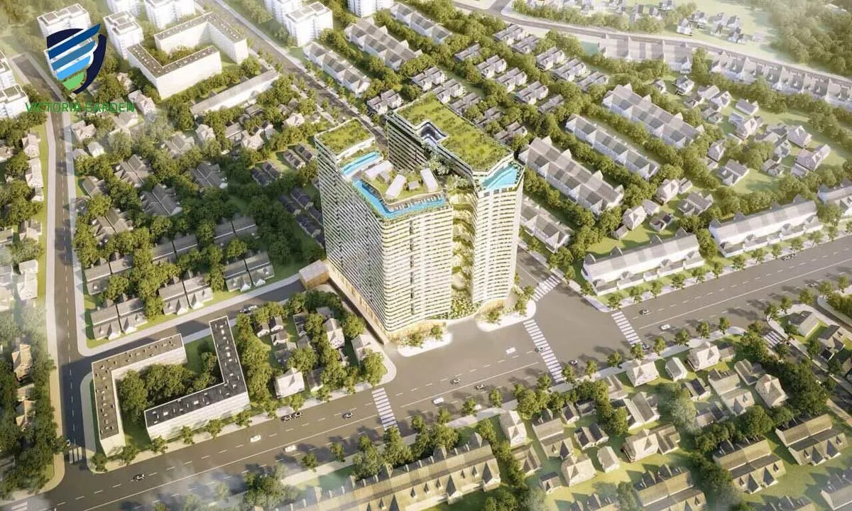 VICTORIA GARDEN BÌNH CHÁNH 2 Phối cảnh Tổng thể Dự án Victoria Garden Trần Đại Nghĩa Bình Chánh