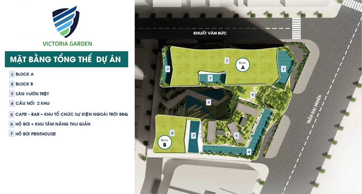 VICTORIA GARDEN BÌNH CHÁNH 12 Mặt bằng Tổng thể Dự án Căn hộ Victoria Garden