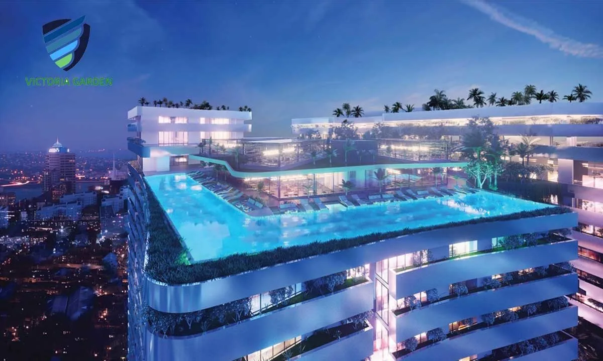 VICTORIA GARDEN BÌNH CHÁNH 9 Khu sân thượng sang trọng và nhiều tiện ích của Dự án Victoria Garden