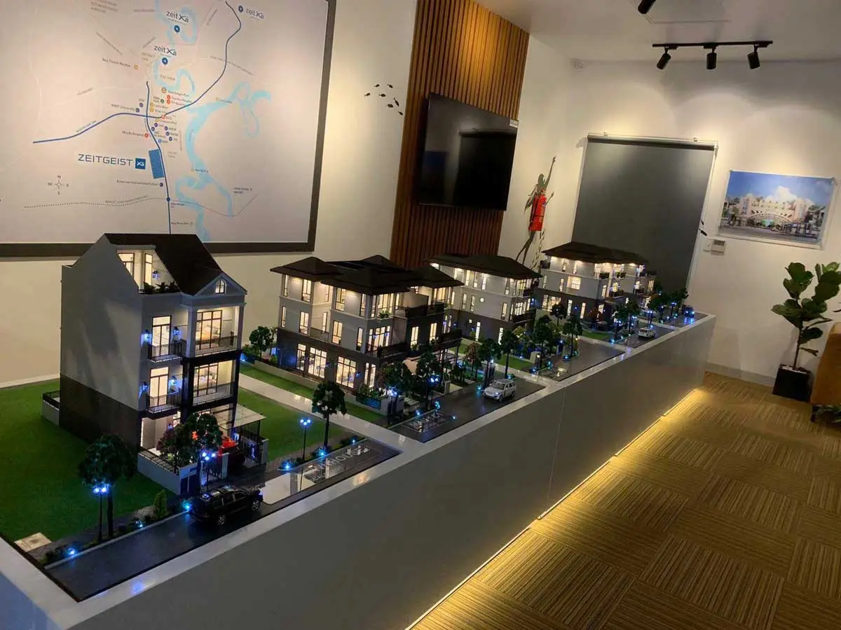 ZEITGEIST NHÀ BÈ 37 Nhà phố - Biệt thự mẫu Dự án Zeitgeist Nhà Bè