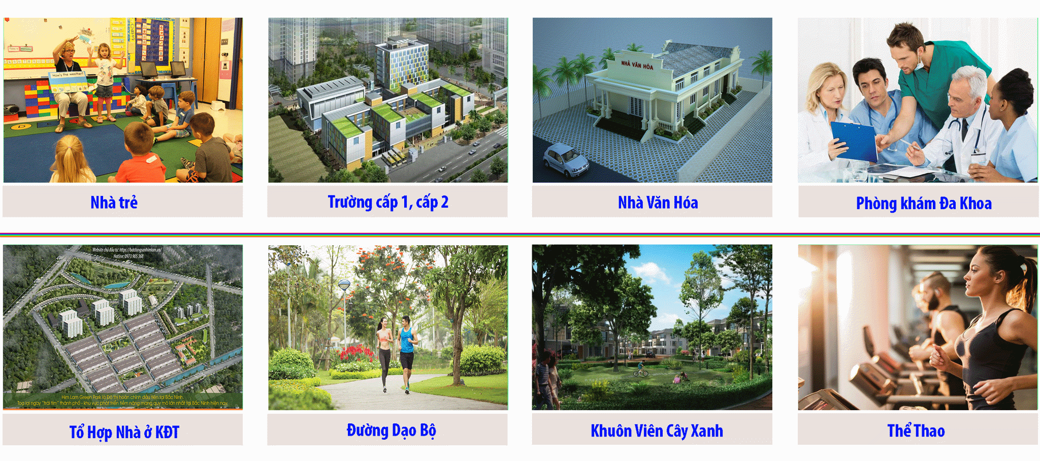 Tiện ích Dự án Khu đô thị Him Lam Green Park Bắc Ninh