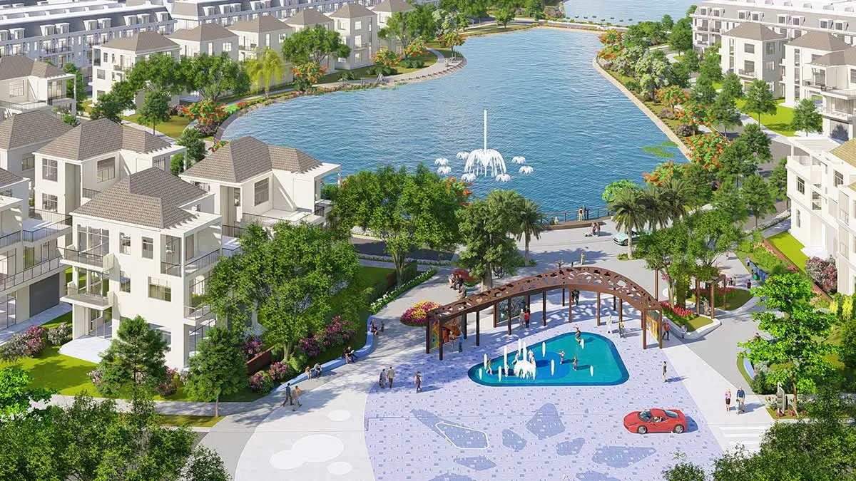 LA VIDA RESIDENCES VŨNG TÀU 12 Hồ cảnh quan Dự án La Vida Residences Vũng Tàu