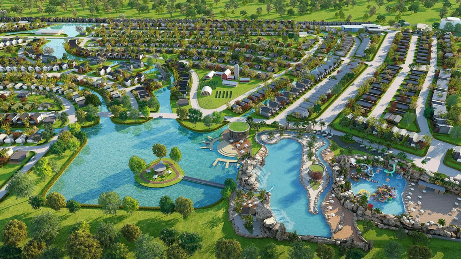 NOVAWORLD MEKONG CẦN THƠ 6 Tiện ích công viên nôi khu Dự án Khu đô thị NovaWorld Mekong Cần Thơ