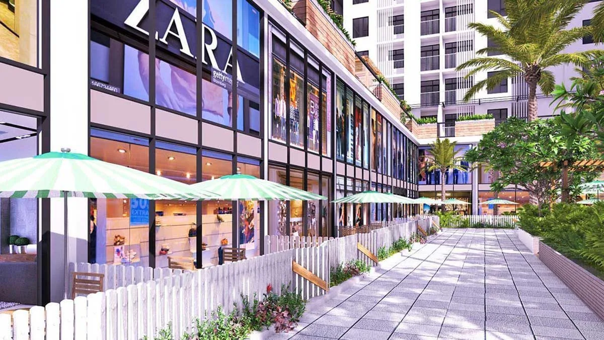 LOVERA VISTA KHANG ĐIỀN 6 Khu trung tâm thương mại Căn hộ Lovera Park Bình Chánh