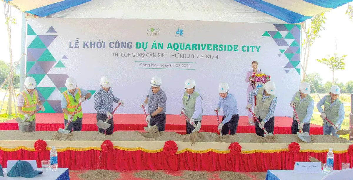 Aqua Riverside City 2 Lễ khởi công Dự án Aqua Riverside City