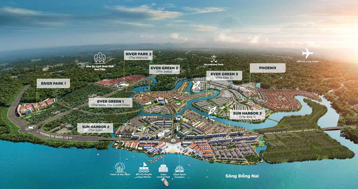 Mặt bằng Dự án Aqua Riverside City