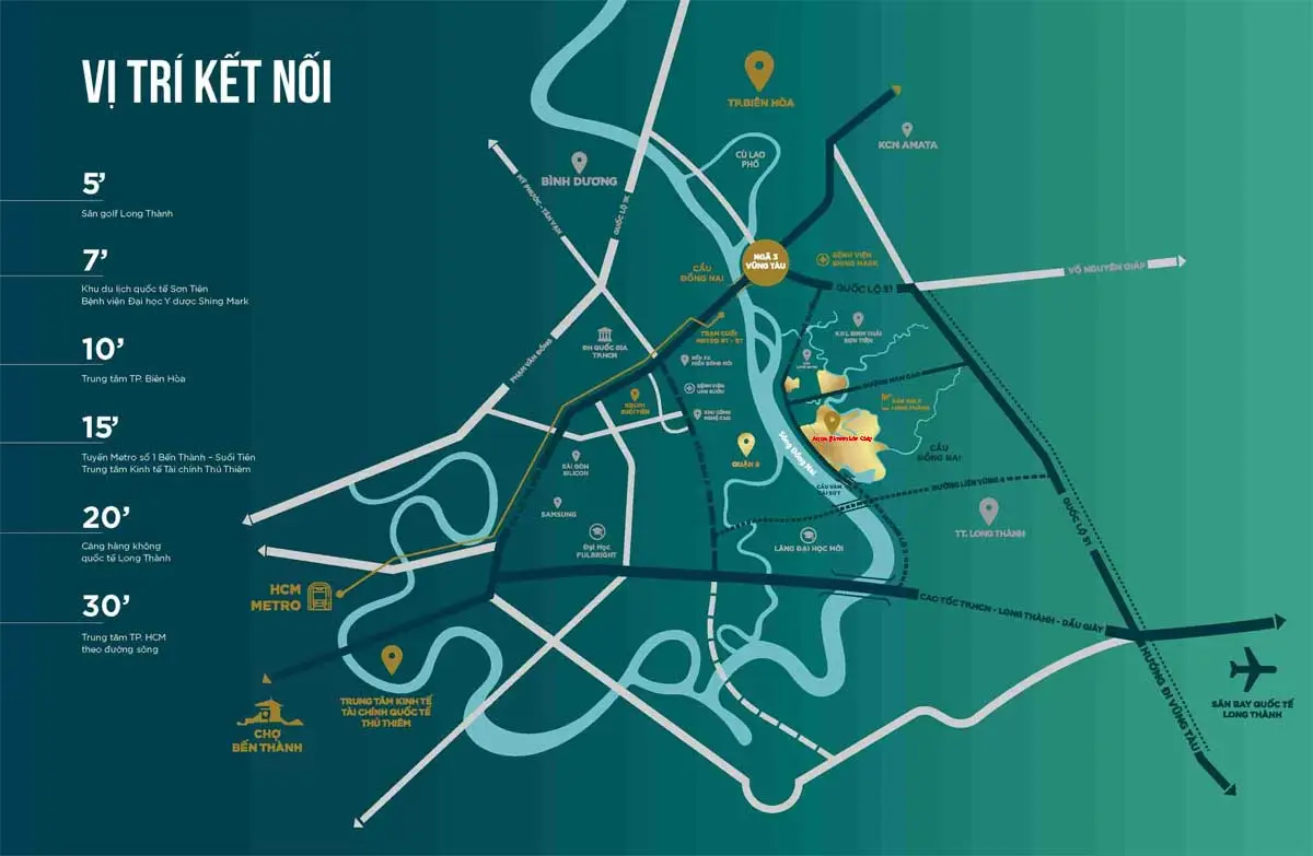 Aqua Riverside City 3 Vị trí Dự án Aqua Riverside City