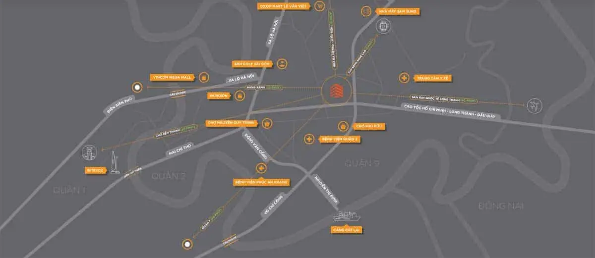 HAUSVIVA QUẬN 9 2 Vị trí Dự án Căn hộ Hausviva Quận 9