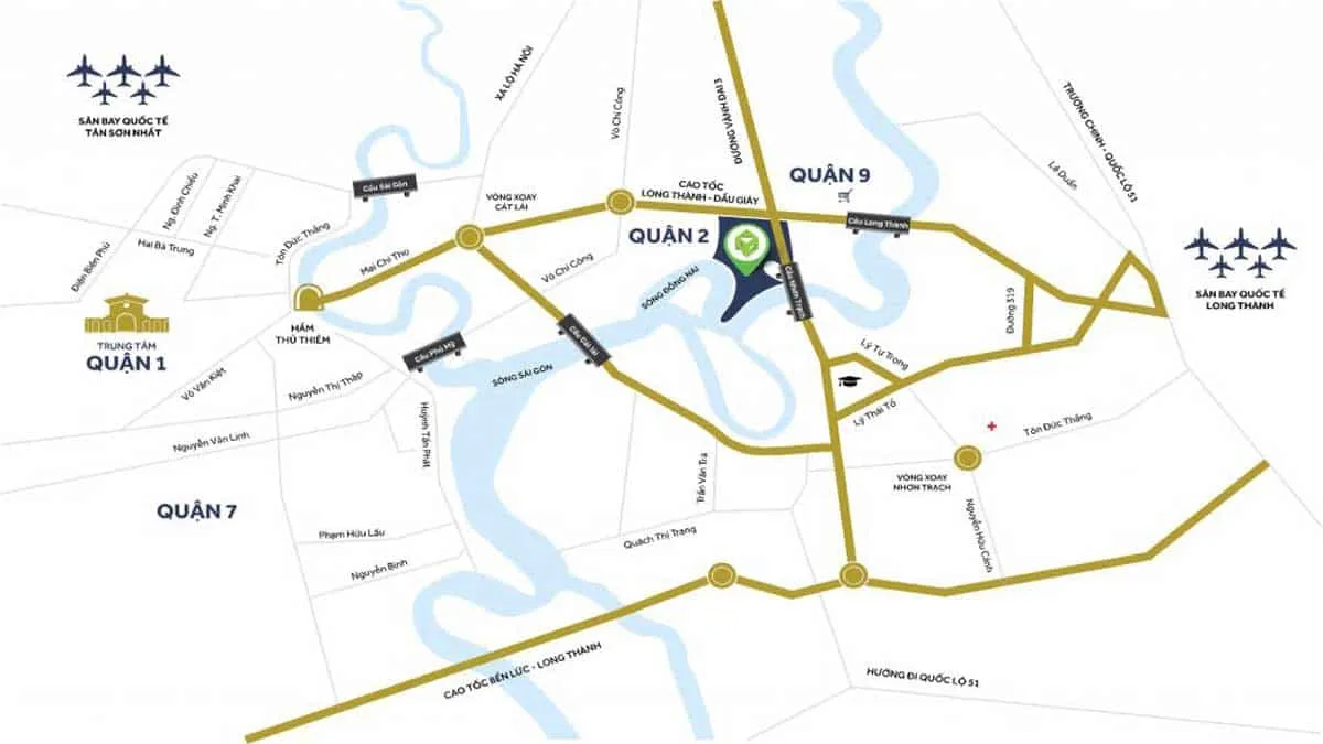 Palm Marina 2 Dự án Nhà phố Biệt thự Căn hộ Palm Marina Quận 9