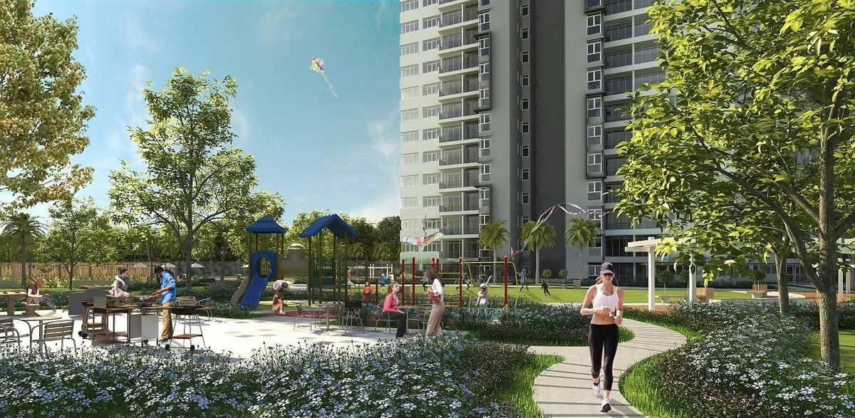 UNICO THĂNG LONG BÌNH DƯƠNG 5 Công viên Dự án Căn hộ Chung cư Unico Thăng Long Bình Dương